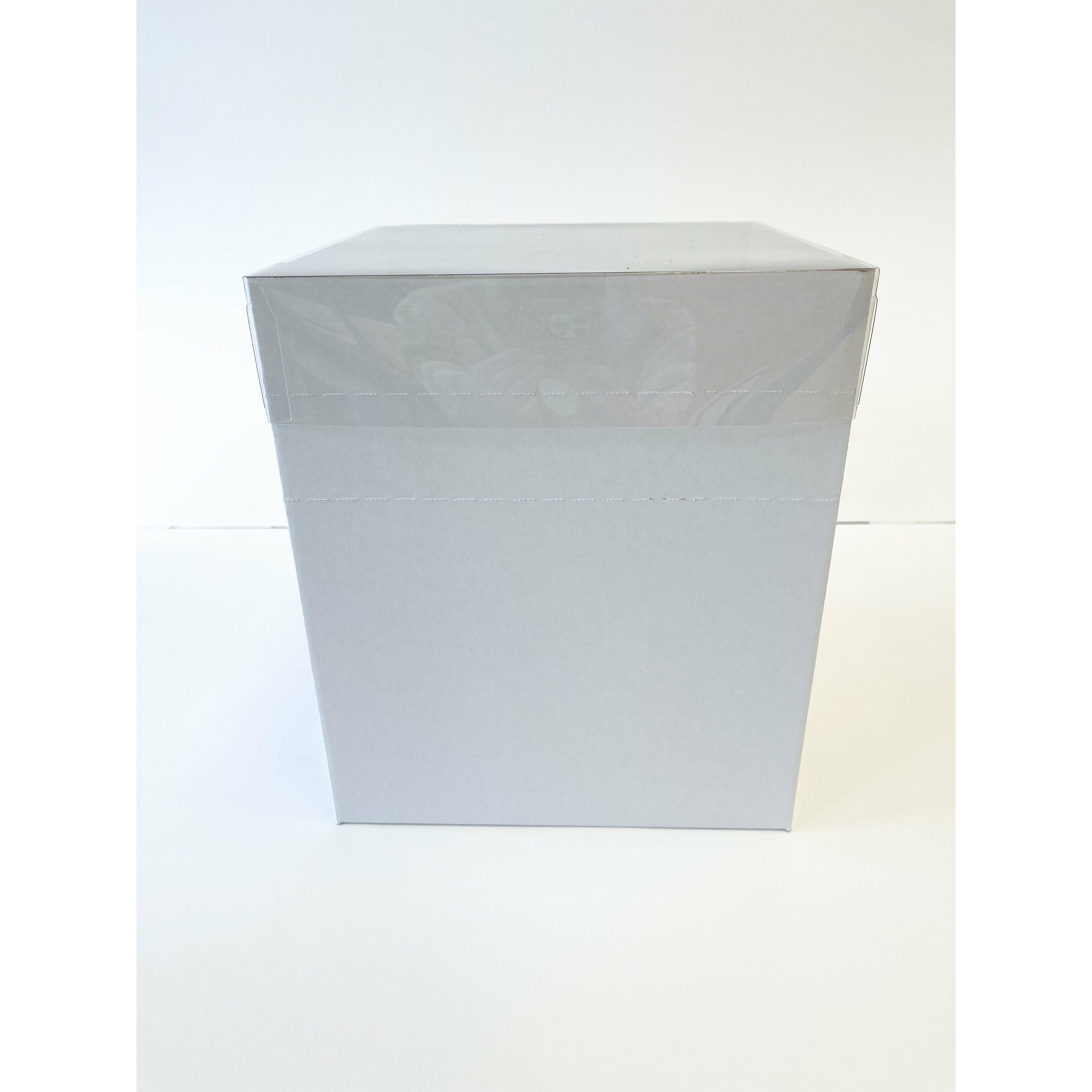 Enjay Adjustable Height Cake Box - FlexBox 10" x 10" - Papagino Foods Inc.