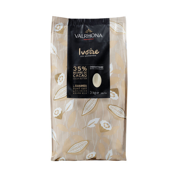 Valrhona Ivoire 35% White Chocolate  - Pickup Only OR Shipping At Your Own Risk.