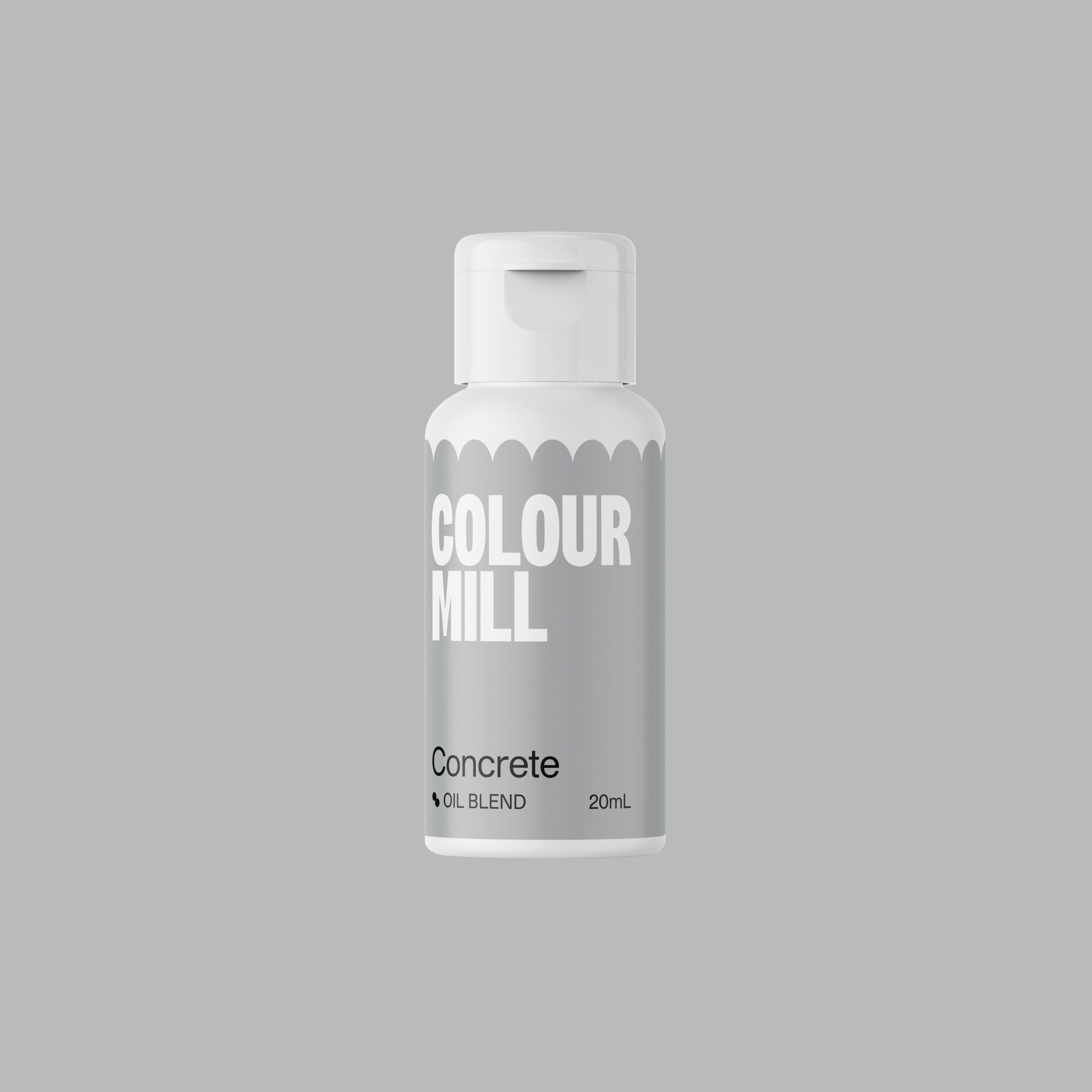 Colour Mill Oil Based Colouring 20 ml Concrete - Papagino Foods Inc.
