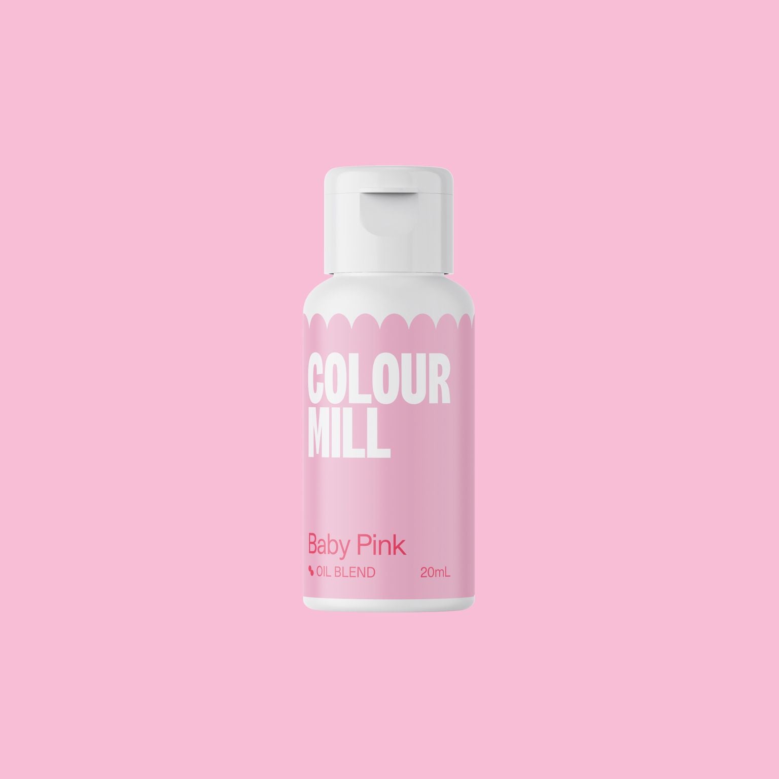 Colour Mill Oil Based Colouring 20ml Baby Pink - Papagino Foods Inc.