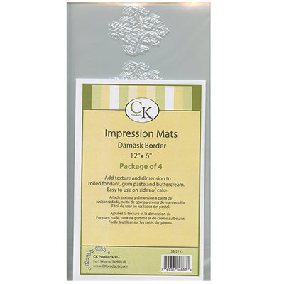Damask Border Impression Mats #35-2733 - Papagino Foods Inc.