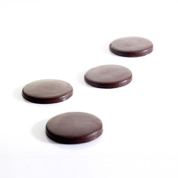 Dark Compound Shine Chocolate Melts / Snaps Ezmelt 25 lb - Pickup Only OR Shipping At Your Own Risk. - Papagino Foods Inc.