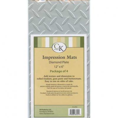 Diamond Plate Small Impression Mat #35-2762 - Papagino Foods Inc.