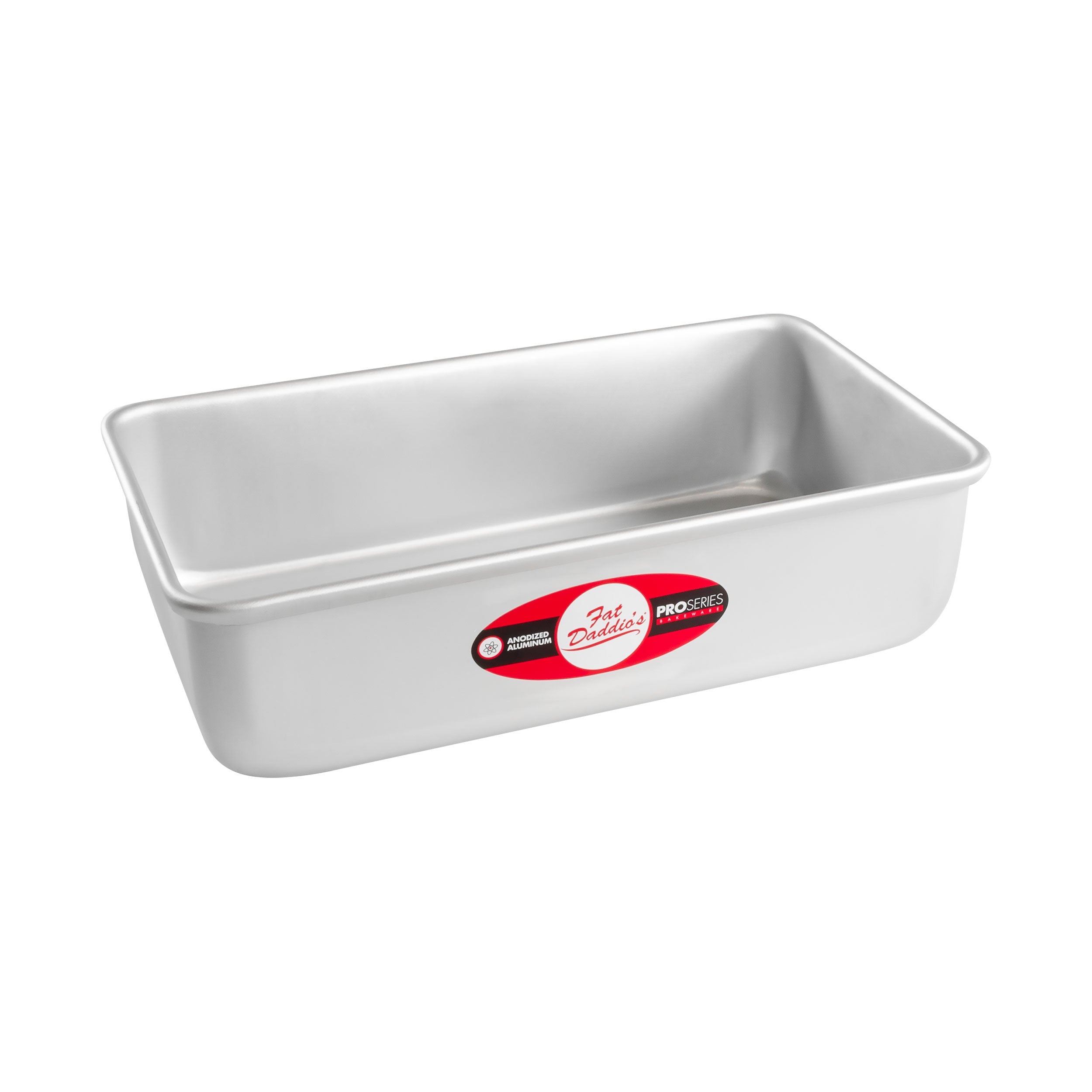 Fat Daddio Anodized Aluminum, Bread Pan Oblong, 10 in x 5 in x 3 in (BP-5644) - Papagino Foods Inc.