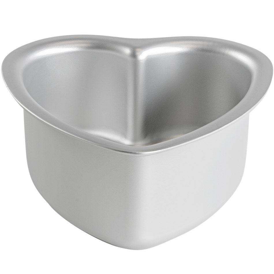 Fat Daddio, Anodized Aluminum, Heart Pan, 6 in x 3 in (PHT-63) - Papagino Foods Inc.