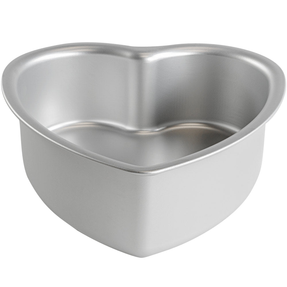 Fat Daddio, Anodized Aluminum, Heart Pan, 8 in x 3 in (PHT-83) - Papagino Foods Inc.
