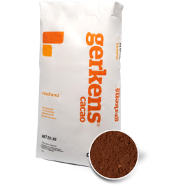 Gerkens Cocoa Powder 22 / 24 100% Cocoa - 50 lb ( Pickup Only) - Papagino Foods Inc.