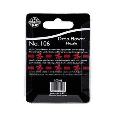 JEM Nozzle - Drop Flower #106 #NZ106 - Papagino Foods Inc.