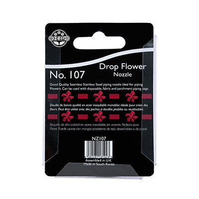 JEM Nozzle - Drop Flower #107 #NZ107 - Papagino Foods Inc.