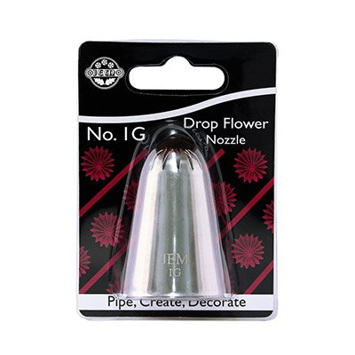 JEM Nozzle - Drop Flower #1G #NZ1G - Papagino Foods Inc.
