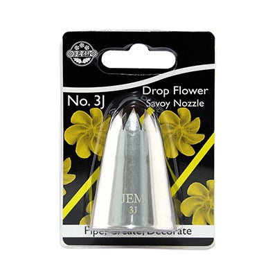 JEM Nozzle - Large Curved Star Savoy #3J #NZ3J - Papagino Foods Inc.