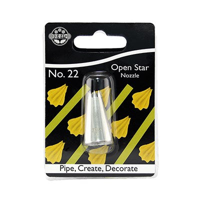 JEM Nozzle - Open Star #22 #NZ22 - Papagino Foods Inc.