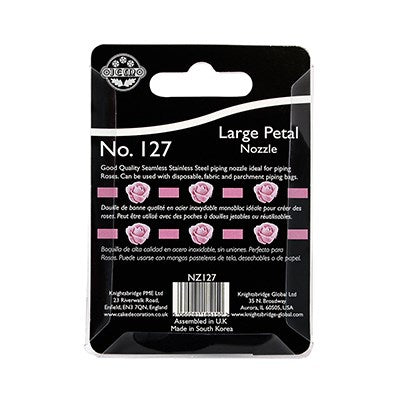 JEM Nozzle - Smooth / Ribbed Basketweave Nozzle #47 #NZ47 - Papagino Foods Inc.