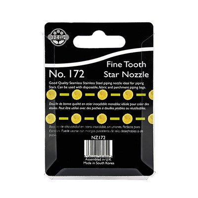 JEM Nozzle - Smooth / Ribbed Basketweave Nozzle #47 #NZ47 - Papagino Foods Inc.