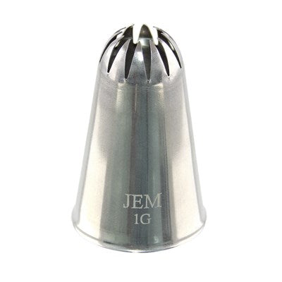 JEM Nozzle - Smooth / Ribbed Basketweave Nozzle #47 #NZ47 - Papagino Foods Inc.