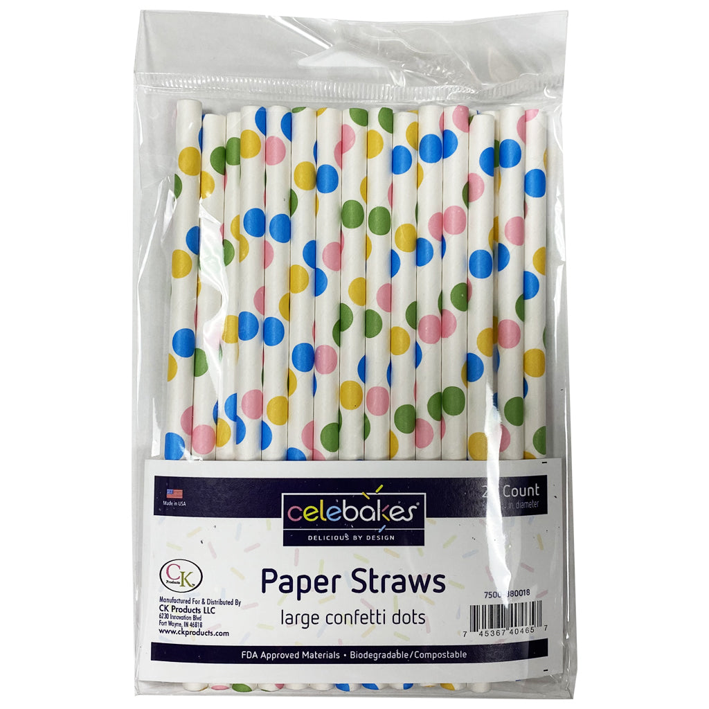 Large Confetti Cake Pop Sticks, 6" Product #7500-880018 - Papagino Foods Inc.