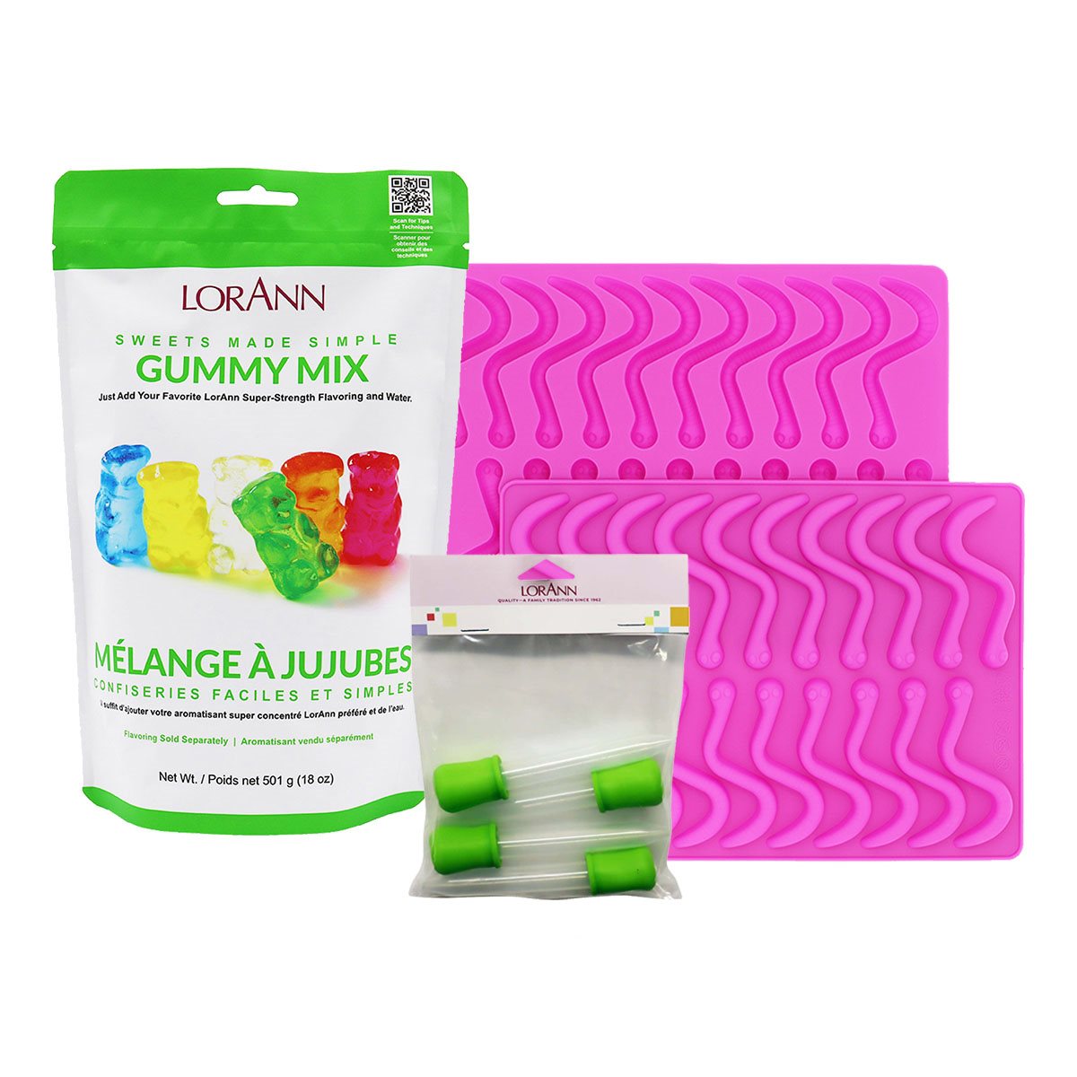 LorAnn Gummy Mix 18 oz - Papagino Foods Inc.