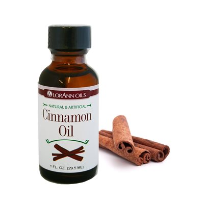 LorAnn Oils Cinnamon Oil- 1 OZ #0010-0500 - Papagino Foods Inc.