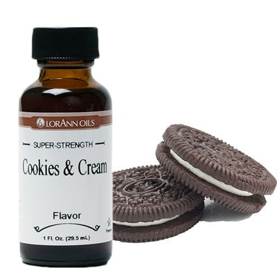 LorAnn Oils Cookies & Cream Flavor - 1 OZ #0272-0506 - Papagino Foods Inc.