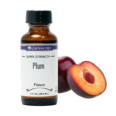 LorAnn Oils Plum Flavor - 1 OZ #0330-0500 **BBD March 2024** - Papagino Foods Inc.