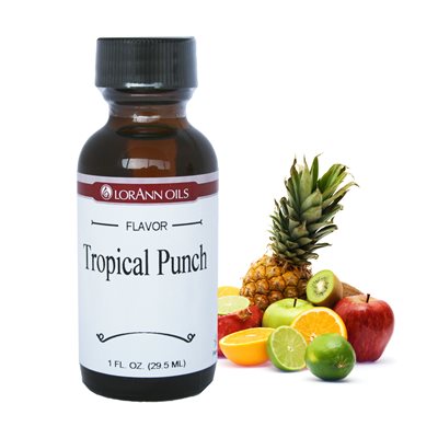 LorAnn Oils Tropical Punch Flavor - 1 OZ # 42-0500 - Papagino Foods Inc.