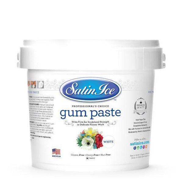 Satin Ice Gum Paste 2.5 kg - Papagino Foods Inc.