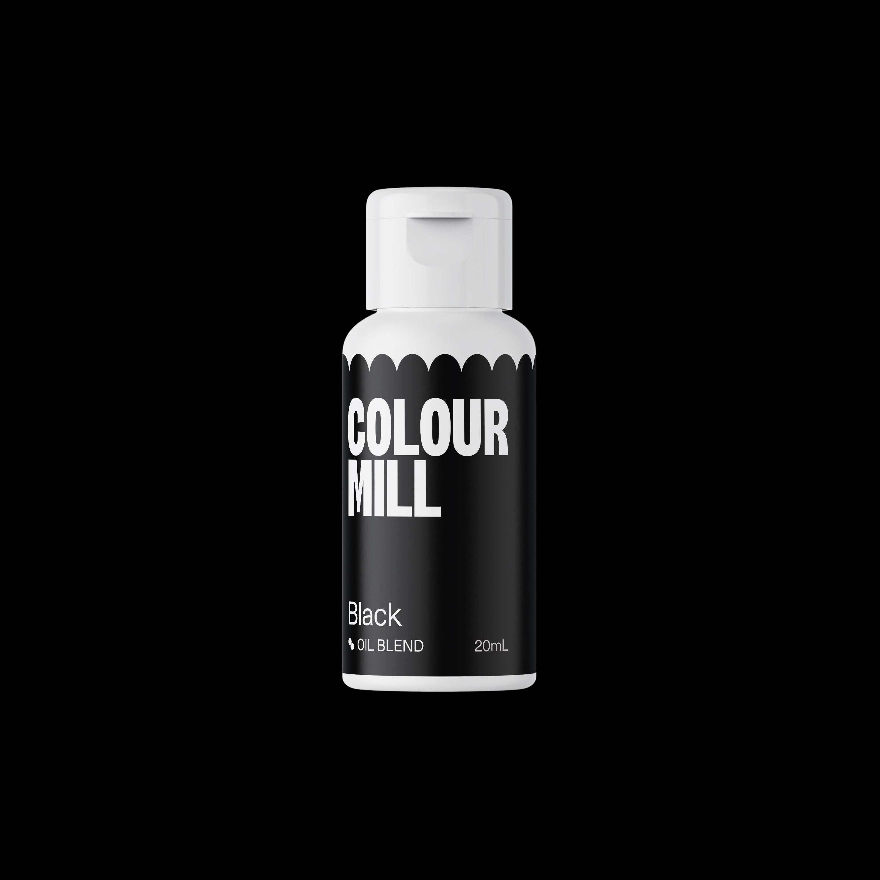 Colour Mill Oil Based Colouring 20ml Black - Papagino Foods Inc.