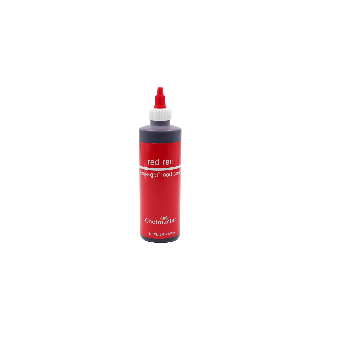 Chefmaster Red Red Liqua-Gel Food Coloring (# 5465) 10.5 OZ - Papagino Foods Inc.