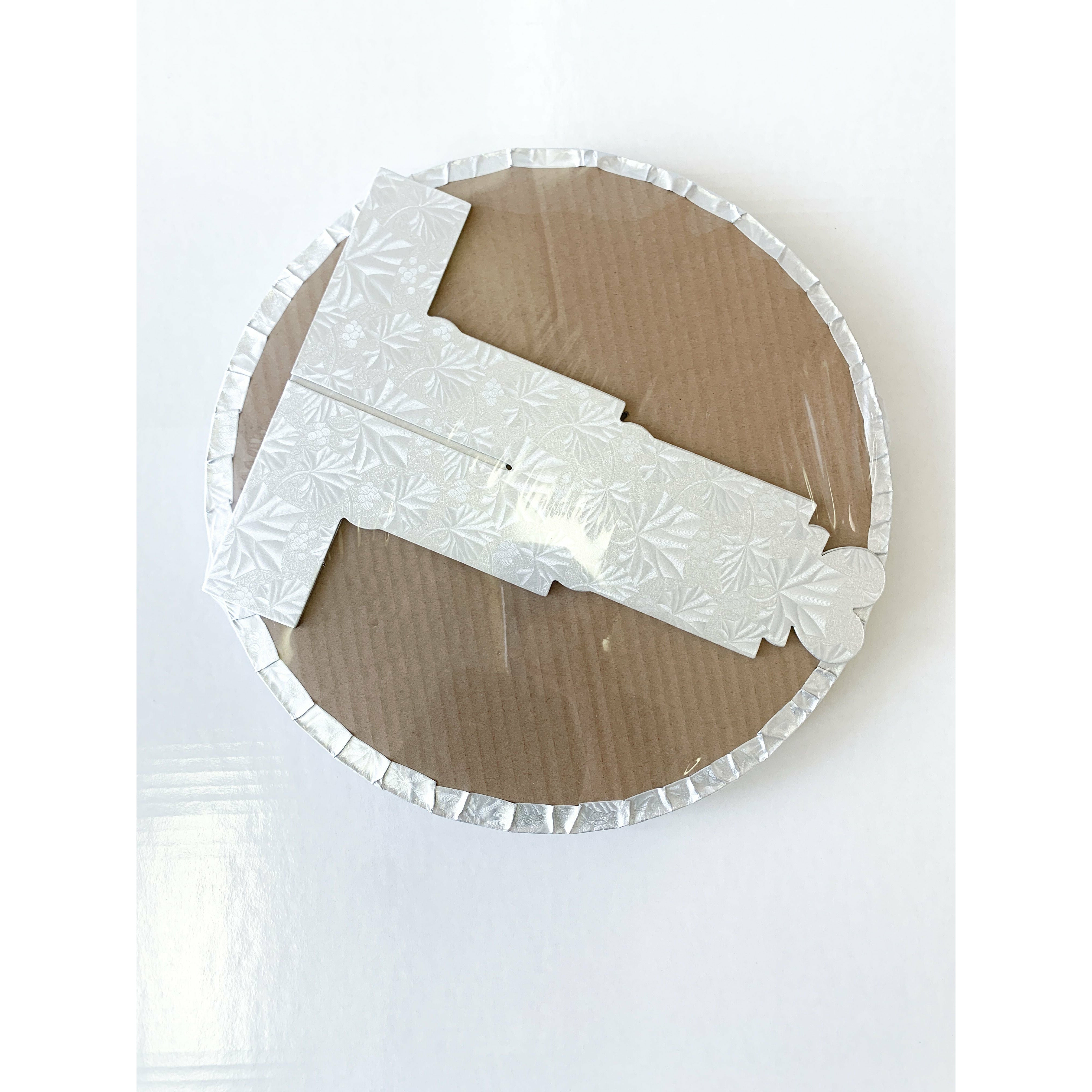 Enjay 3 Tier Silver Cupcake Stand x 1 unit - Papagino Foods Inc.