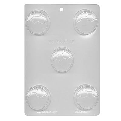 SOCCER BALL ROUND SANDWICH COOKIE CHOCOLATE MOLD Product #90-16607 - Papagino Foods Inc.