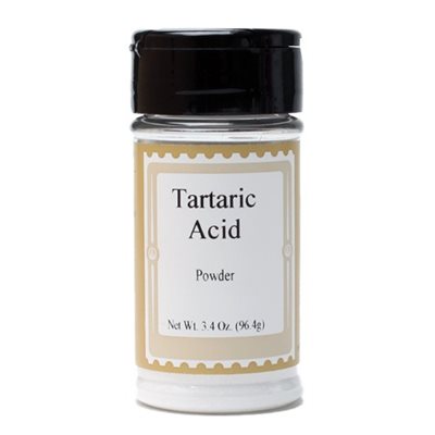 LorAnn Oils Tartaric Acid Powder 3.4 oz. jar - Papagino Foods Inc.