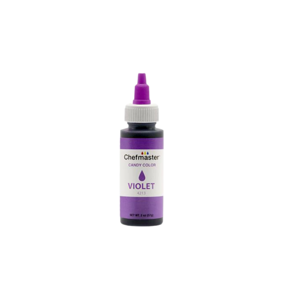 Chefmaster Candy Color Violet (# 4213) 2 OZ - Papagino Foods Inc.