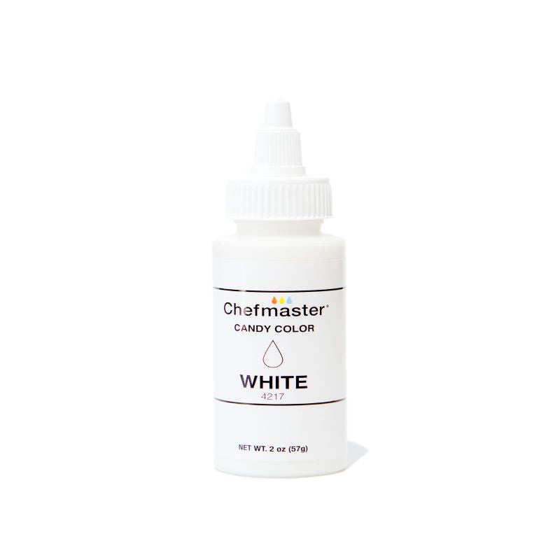 Chefmaster Candy Color White (# 4217)  2 OZ - Papagino Foods Inc.