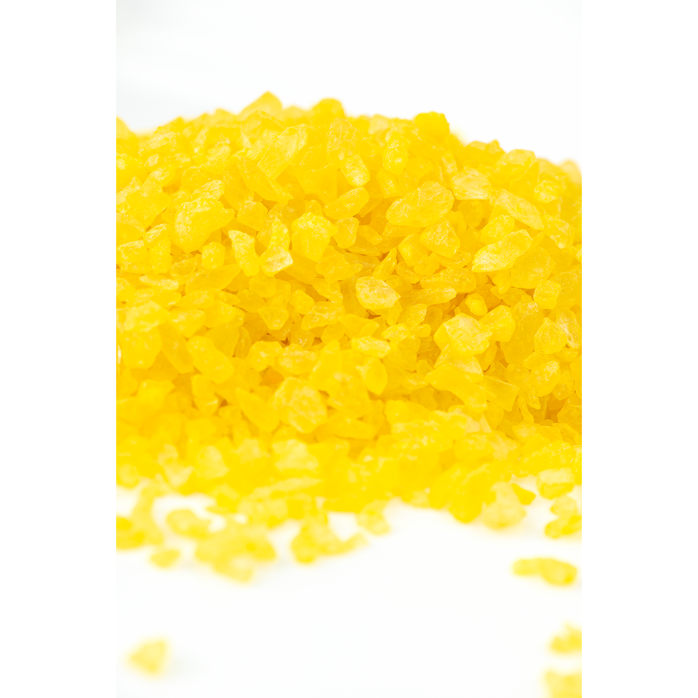 LEMON (YELLOW) ROCK CANDY CRYSTALS 4 oz Bottle (1/2 cup/ Net Weight 3.0 oz) Sweetapolita **BBD Jan 2023** - Papagino Foods Inc.