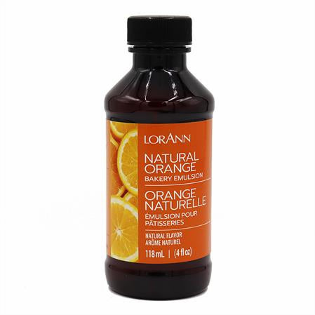 LorAnn Oils Orange (Natural), Bakery Emulsion   - 4 OZ