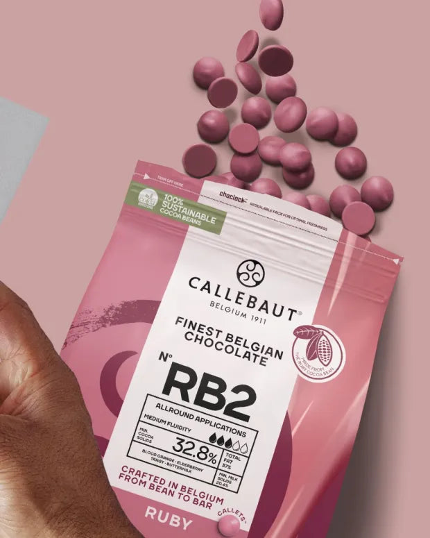 Callebaut Ruby Couverture RB2 2.5 kg **Pickup Only OR Shipping At Your Own Risk**