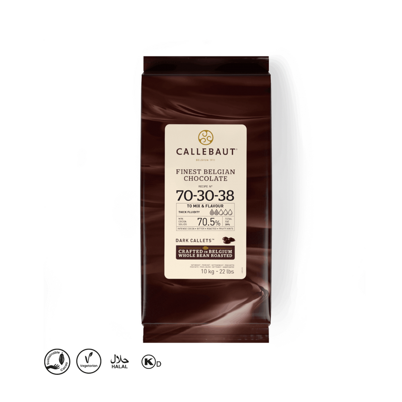 Callebaut Finest Belgian Dark Chocolate 70-30 10 kg  - Pickup Only OR Shipping At Your Own Risk.