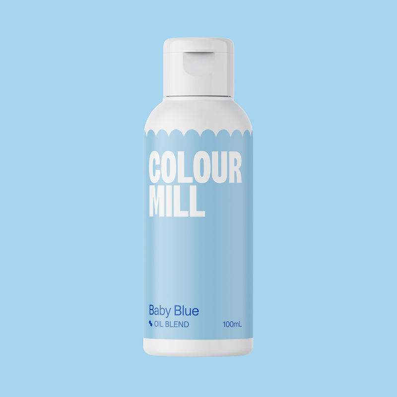 Colour Mill Oil Based Food Colouring 100 ml Baby Blue