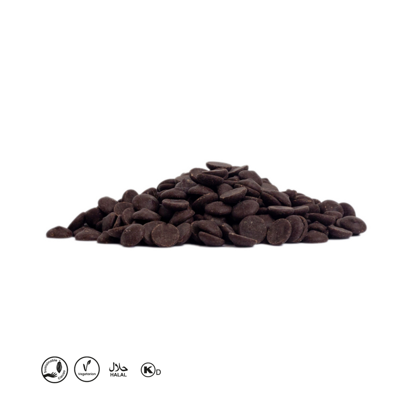 Callebaut Finest Belgian Semi Sweet Chocolate 811 500 grams (repacked)