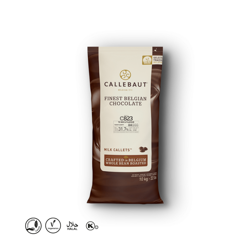 Callebaut Finest Belgian Milk Chocolate 823 10 kg  Pickup Only OR Shipping At Your Own Risk**