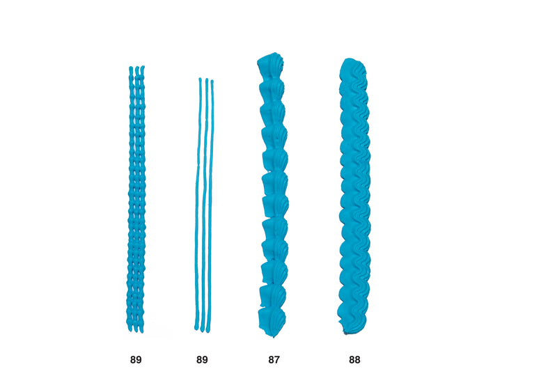 Ateco Pastry Tube Notched Ruffle