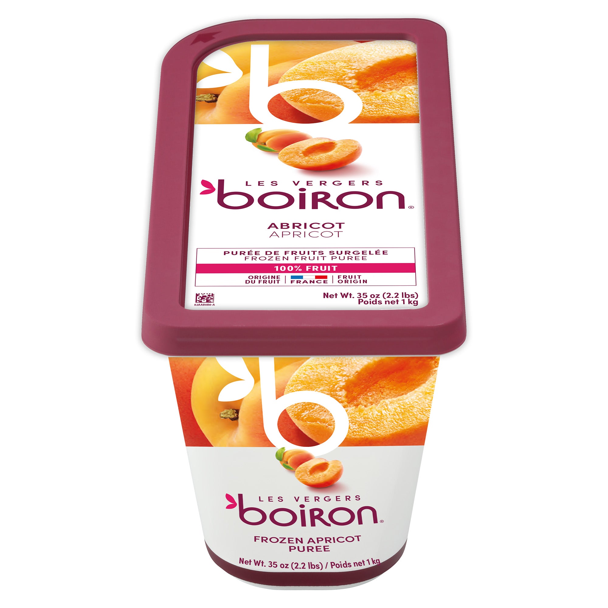 Frozen Apricot Fruit Puree x 1 kg (Pickup Only)