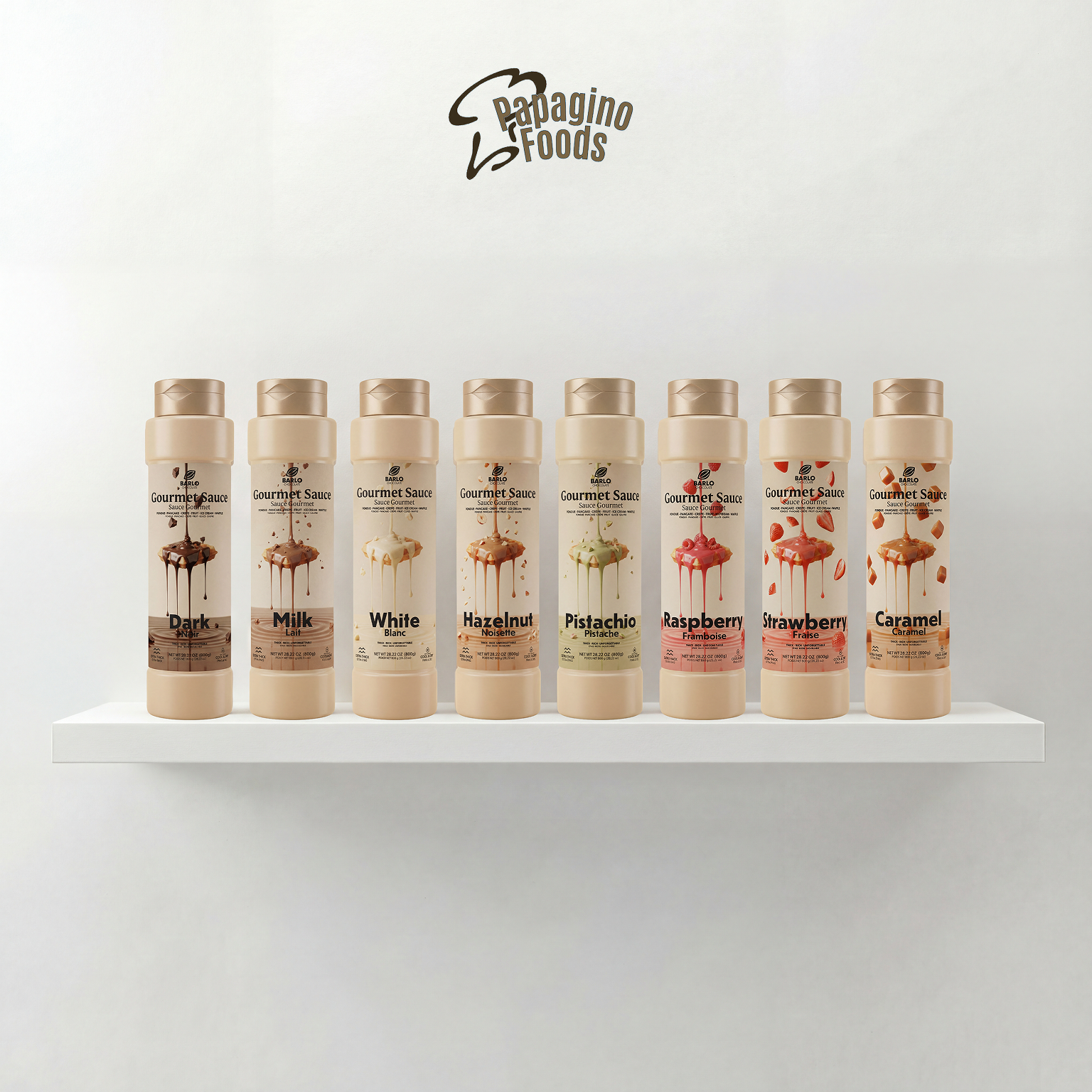 Barlo Pistachio Premium Gourmet Sauce 800 grams