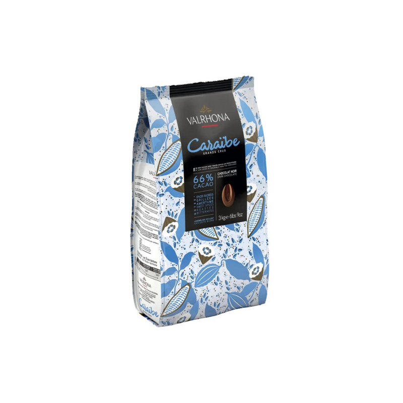 Valrhona Caraibe 66% Dark Semi Sweet  - Pickup Only OR Shipping At Your Own Risk.