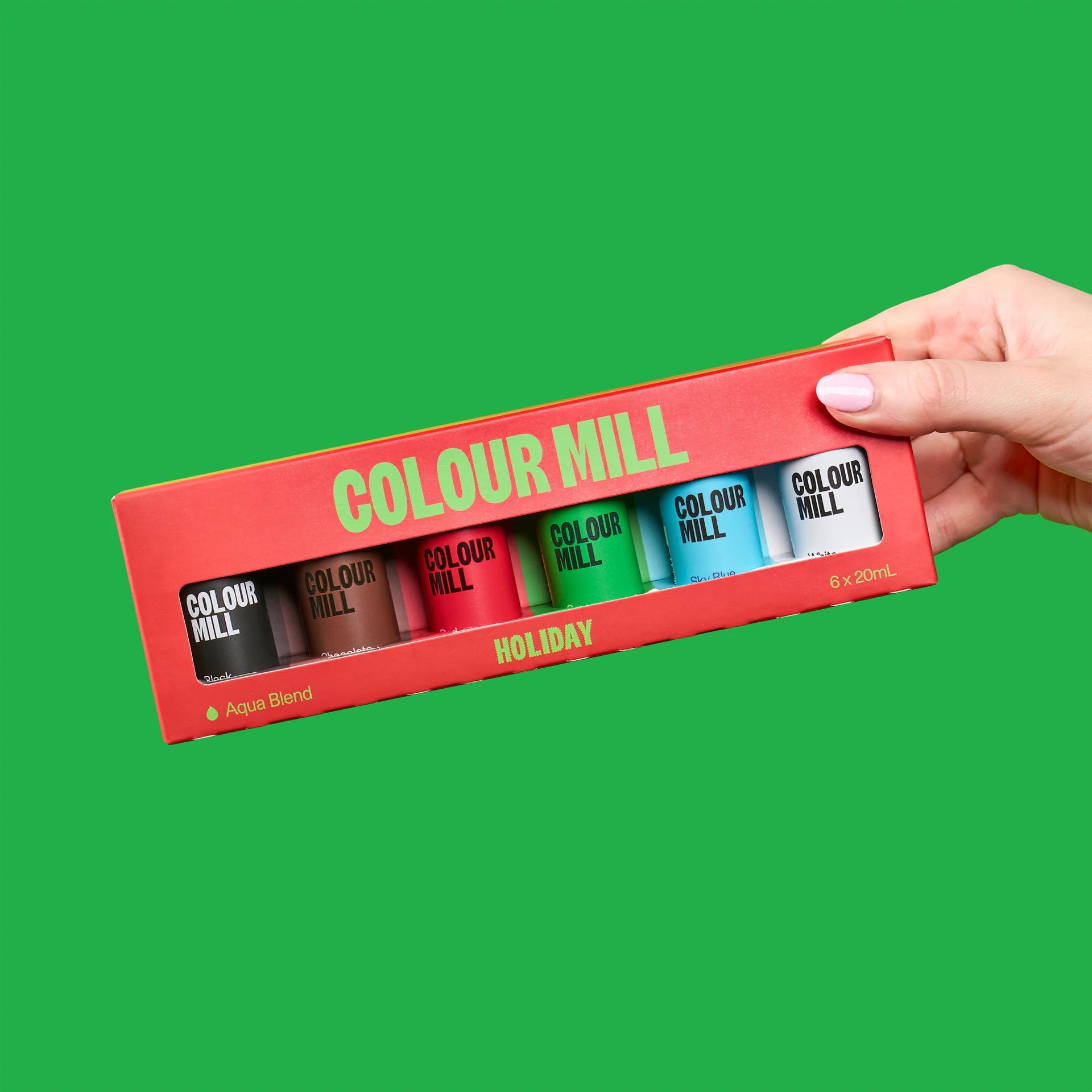 Colour Mill Aqua Blend Colouring 20ml Holiday Pack