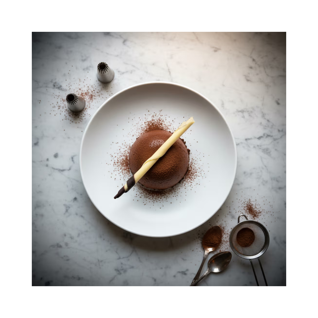 Barlo Dark Chocolate Tipped White Pen 600 grams (140 pcs)