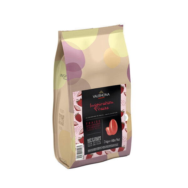 Valrhona Raspberry Inspiration Flavored Chocolate  - Pickup Only OR Shipping At Your Own Risk.