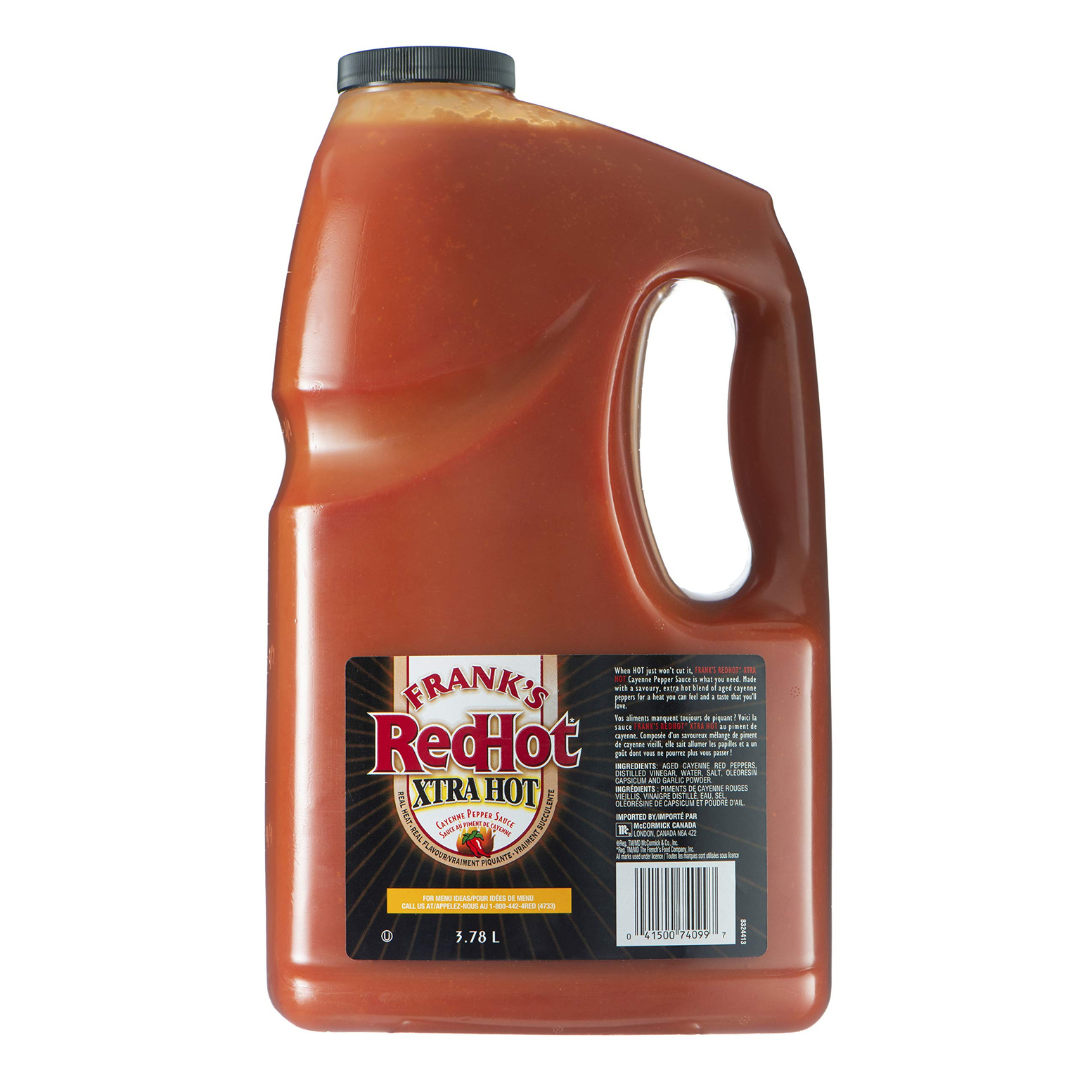 Frank's - Red Hot Xtra Hot Cayenne Pepper Sauce 3.78 L