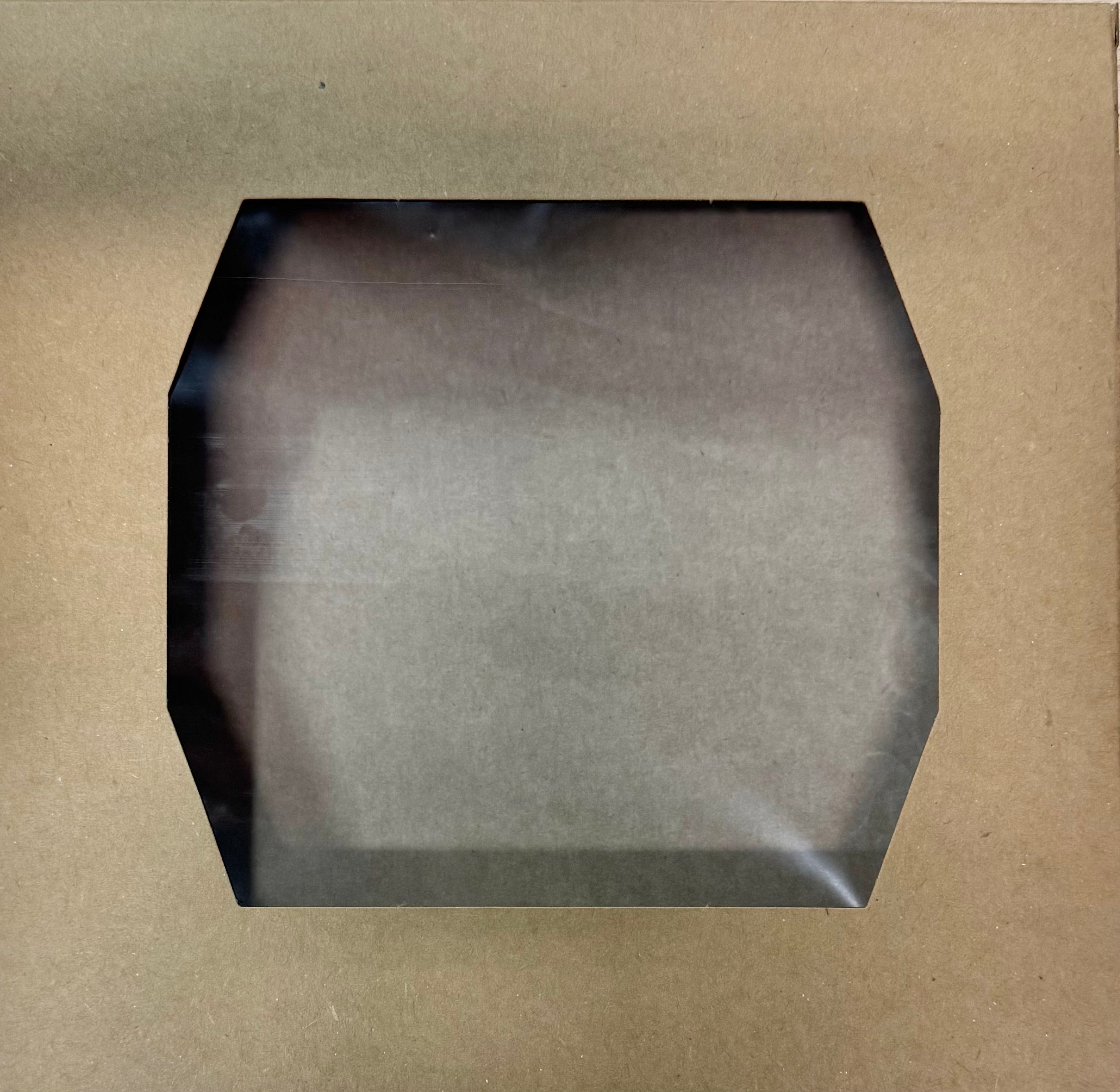 Window Pie Box Glued 9 x 9 x 1.5 / 250 pcs - Papagino Foods Inc.