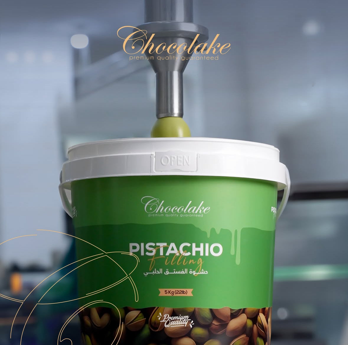 Pistachio Flavor Filling 22% 5 Kg
